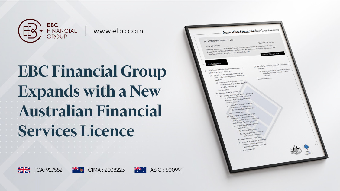 EBC Financial Group Expands with a New Australian Financial Services Licence